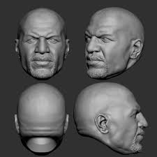 3D marblelized file TERRY CREWS