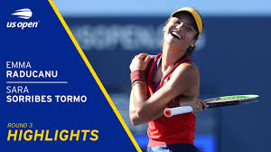 She has won three singles titles on the itf circuit. Emma Raducanu Vs Sara Sorribes Tormo Highlights 2021 Us Open Round 3 Youtube