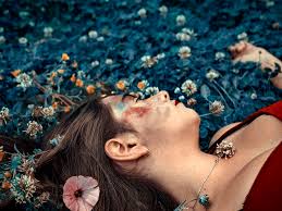 Beautiful pictures of people in nature. Makeup Female Woman Filed Laying On Grass Dreamer Color Dream Piqsels