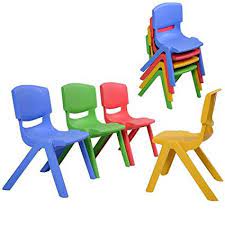 costzon kids plastic table chair learn and play activity set school home furniture chairs set of 2 review