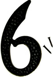 One foot is defined exactly as 30.48 centimeters and there are 12 inches in a foot, if you divide 30.48 by 12, that makes 2.54 cm in an inch. Hy Ko Dc 3 6 3 Inch Black Hammered Aluminum House Number 6 029069201067 1