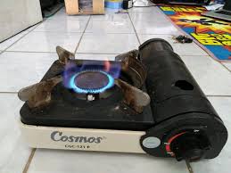 Kompor portable terbaik sepatutnya sudah kompor progas portable gas stove juga bisa digunakan menggunakan gas tabung ukuran 3 kg dan. Jual Cosmos Kompor Gas Portable Cgc 121 P Di Lapak Rajabasa Store Bukalapak