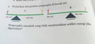 Perhatikan dua gambar pengungkit di bawah ini! Perhatikan Dua Gambar Pengungkit Dibawah Ini Brainly Co Id