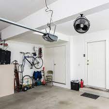 Ceiling fan in garage