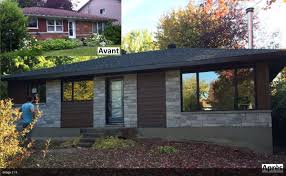Avant Apres D Une Maison Transformation Complete Du Style D Une Maison De Vieux A Moderne Seulemen Revetement Exterieur Maison Plan Maison Bois Facade Maison