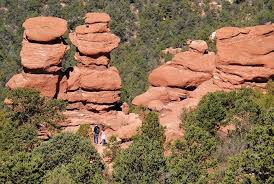 Four main hiking trails provide access to garden of the gods. Here S A Different View Of The Siamese Twins Taken From The Strausenback Trail At Garden Of The Gods In Colorado Spr Colorado Colorado Springs Places To See