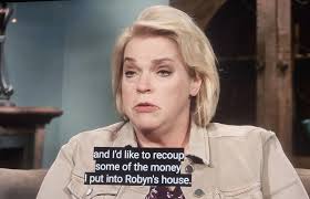 I read an article that Robyn is the riches sister wife! Never worked out  side house enter relationship with ton of money owed from first marriage! I  need her to show me