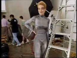 Usually when you wear tight clothes. Jeri Ryan 7 Of 9 From Star Trek Youtube