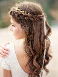 1001 Ideas And Inspirations For Silky And Modern Wedding Hairstyles Hairstyles Ideas Inspirations Hair Styles Casual Wedding Hair Headband Hairstyles