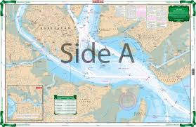Charleston Harbor Large Print Navigation Chart 95e