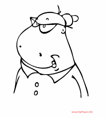 Drawing easy cartoon coloring pages. Cute Baby Hippo Simple Coloring Page H A 1166302 Png Images Pngio 2445503 Png Images Pngio