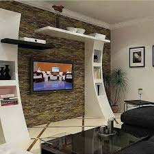 Contemporary Interior Project In Kolkata Modern Living Room By Estate Lookup Interiors Modern Tv Unit Design Modern Tv Wall Units Modern Tv Wall