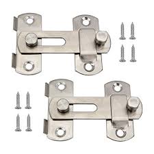 When the hinges are loose the door will travel up and down while it is being opened and closed. Senzeal 2x Flip Door Latch Stainless Steel Gate Latch Safety Window Door Bar Latch Lock For Bathroom Furniture Cabinet Toilet Cupboard Closet With 8 Fixing Screws 3inch Buy Online In Dominica At