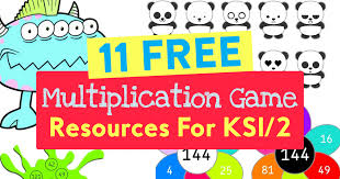 Remember, the best way to learn them is to say the tables out loud; 11 Free Multiplication Game Resources For Ks1 2