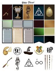 Printout Free Printable Harry Potter Happy Birthday Card Printable Printable Stickers Harry Potter 4 Pdf Instant Download Planner Happy Planner Harry Potter Stickers Harry Potter Planner Harry Potter Journal