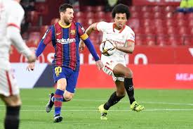 Koundé is open to accept chelsea as next clubs as he wants champions league football. Watch Jules Kounde Gives Sevilla The Lead Against Barcelona Football Espana