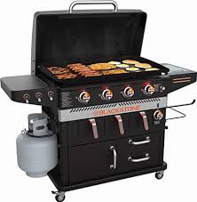 Blackstone Griddle Original 22-Inch 2-Burner Tabletop Propane Gas  Commercial Style Flat Top Griddle With Hood - 1813 | Bbqgrills.Com