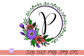Download Script Letter P Monogram Grafico Por Shannon Casper Creative Fabrica