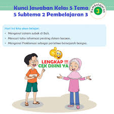 Check spelling or type a new query. Lengkap Kunci Jawaban Kelas 5 Tema 5 Subtema 2 Pembelajaran 3 Simple News Kunci Jawaban Lengkap Terbaru