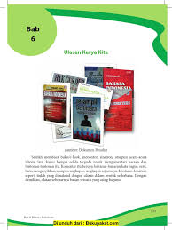 Buku pendamping bahasa indonesia smp mts kelas 8 kunci jawaban. Bab 6 Ulasan Karya Kita