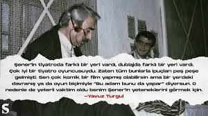 O zamanlar anadolu piyasasına hâkim olan işletmecilerin, ?şener şen çok tutuyor, bir filmde başrol oynatalım? Socrates En Twitter Unlu Yonetmen Yavuz Turgul Usta Oyuncu Sener Sen I Socrates E Anlatti Sener In Tiyatroda Farkli Bir Yeri Vardi Dublajda Farkli Bir Yeri Vardi Cok Iyi Bir Tiyatro Oyuncusuydu Zaten Tum