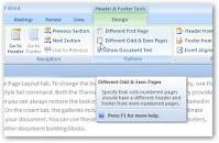 Image result for Page Numbering in "Word 2007"