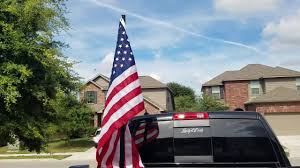 If not properly mounted, when you get the truck up to speed the pole can break or you can have problems at an overpass. How To Mount A Flag To Truck Bed Youtube