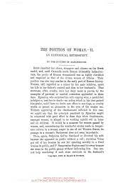North American Review Feb 1909 The Position Of Women Ii An Historical Perspective By The Duchess Of Marlborough Consuelo Positivity Greek Model Duchess