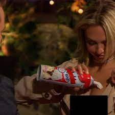 Whipped cream on boobs