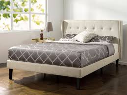 Maybe you would like to learn more about one of these? Zinus Upholstered Button Tufted Wingback Platform Bed Walmart Canada Platform Bed Mattress Wooden Bedroom Furniture Upholstered Platform Bed