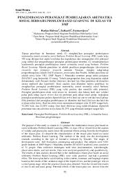 Soal serta pembahasan aritmatika social. Pdf Pengembangan Perangkat Pembelajaran Aritmatika Sosial Berbasis Problem Based Learning Di Kelas Vii Smp Tain Tele Academia Edu