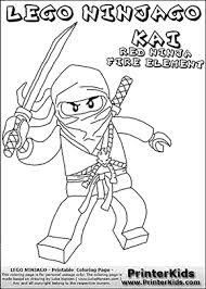 In this page you can find drawings to print and coloring, we have more than 30!. Lego Ninjago Kai With Sword Coloring Page Preview Ninjago Coloring Pages Coloring Pages Lego Coloring Pages