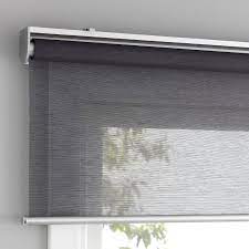 Skogsklover Roller Blind Gray 34x76 Ikea In 2021 Roller Blinds Blinds For Windows Living Rooms Sliding Door Blinds