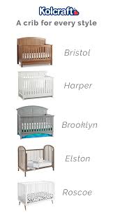 Kolcraft Has Stylish Unique Cribs That Fit Any Nursery Style Learn More About These Beautiful And Transiti Nursery Furniture Transition To Crib Nursery Style