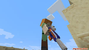 Complete minecraft pe mods and addons make it easy to change the look and feel of your game. Toy Guns Mod 1 16 5 Harmless Firearms 9minecraft Net