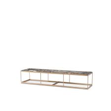 Regina andrew vogue regency round grey shagreen brass. Eicholtz 112552 Coffee Table La Quinta Brushed Brass Finish Grey Marble Ideas4lighting