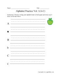 Practice your penmanship with these handwriting worksheets from k5 learning. Alphabet Worksheets Writing The Alphabet Worksheets
