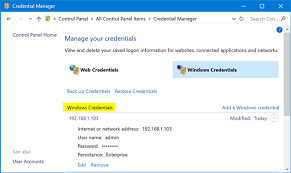 Click 3 horizontal lines on top right. Clear Cached Credentials Windows 10 Password Recovery