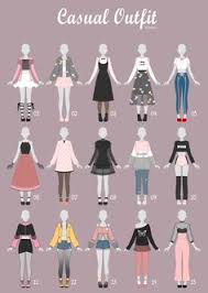 The stereotypical sailor fuku that s often seen in anime also called the sailor uniform or seifuku consists of a white shirt with a skirt with a sailor collar over the shirt and a tie of some sort in anime and manga most sailor fukus are depicted as. 900 Anime Outfits Ideas In 2021 Anime Outfits Drawing Clothes Art Clothes