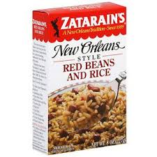 Zatarain S Red Beans And Rice 8 Oz Pack Of 12 Walmart Com Red Beans Zatarain S Food