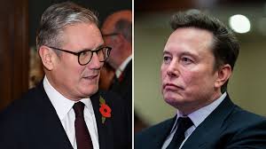 Starmer slår tillbaka efter Musks utspel: ”Lögner”