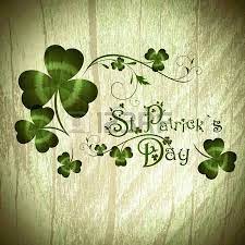 Vintage Wooden Background With St Patrick Day Greeting With Shamrocks Stock Vector St Patricks Day Wallpaper Saint Patricks Day Art St Patricks Day Pictures