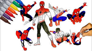Coloriage ultimate spiderman white tiger 2. Ultimate Spider Man Coloring Pages Ultimate Spider Man Actions Let Color Spider Man Youtube
