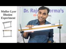 When viewers are asked to place a mark on the figure at the midpoint, they invariably place it more towards the tail end. Muller Lyer Illusion Experiment Youtube