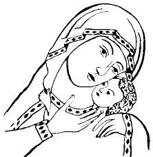 Cómo dibujar a virgen maria paso a paso de forma fácil y muy rápida. Imagen Para Colorear A La Virgen Maria Imagui