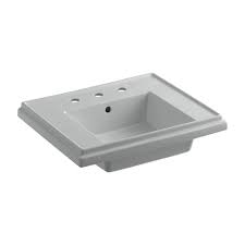 K2757 is able to ship out same day. Standard Plumbing Supply Product Kohler K 2757 8 0 Tresham 24 Pedestal Sink Top 8 Centers