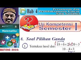 Join an activity with your class and find or create your own quizzes and flashcards. 7 Contoh Kunci Jawaban Revisi Uji Kompetensi Semester 1 Matematika Kelas 7 2021 Image Ideas Sigma Blog Edu