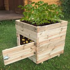 Zest Square Potato Planter - One Garden