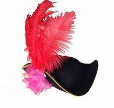 5 out of 5 stars. Cos Halloween Film Festival Pirate Earl Hat Court Top Hat Pirate Captain Hat Tricorne Feather Pirate Hat