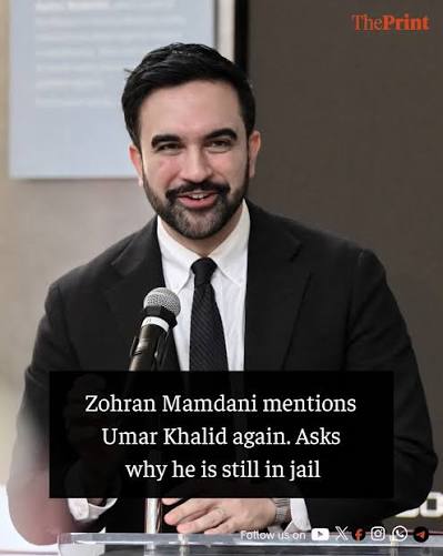 On 16 July, New York City mayor Zohran Mamdani delivered the keynote  address at the Nelson Mandela Foundation. In his speech, he spoke about  solidarity and cited the example of Umar Khalid. “